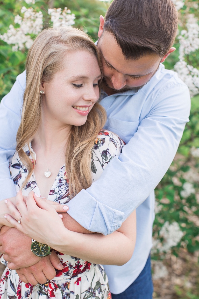 engagement photos at the Ottawa experimental farm and Ottawa Arboretum