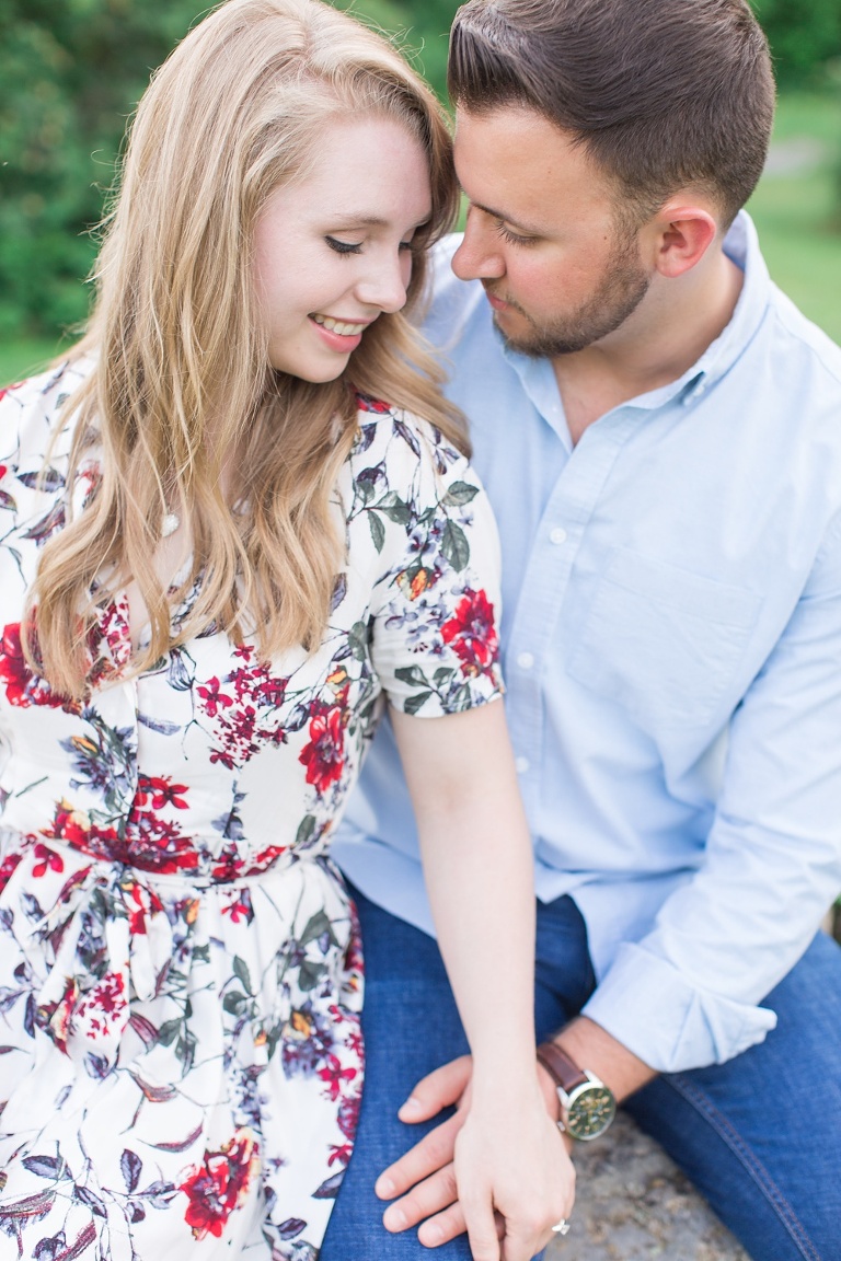 engagement photos at the Ottawa experimental farm and Ottawa Arboretum