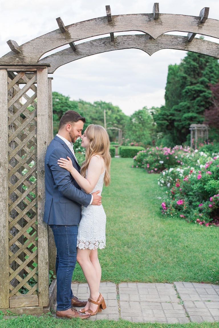 engagement photos at the Ottawa experimental farm and Ottawa Arboretum