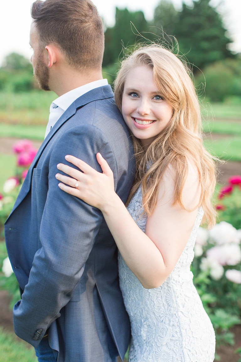 engagement photos at the Ottawa experimental farm and Ottawa Arboretum