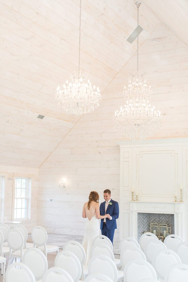Ottawa Summer wedding at Stonefields Estate - first look in the Chapel
