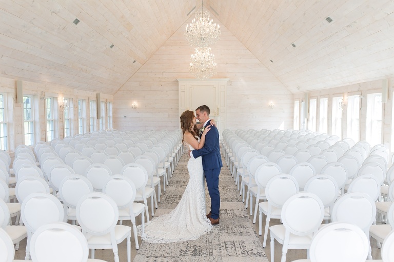 Ottawa Summer wedding at Stonefields Estate - first look in the Chapel