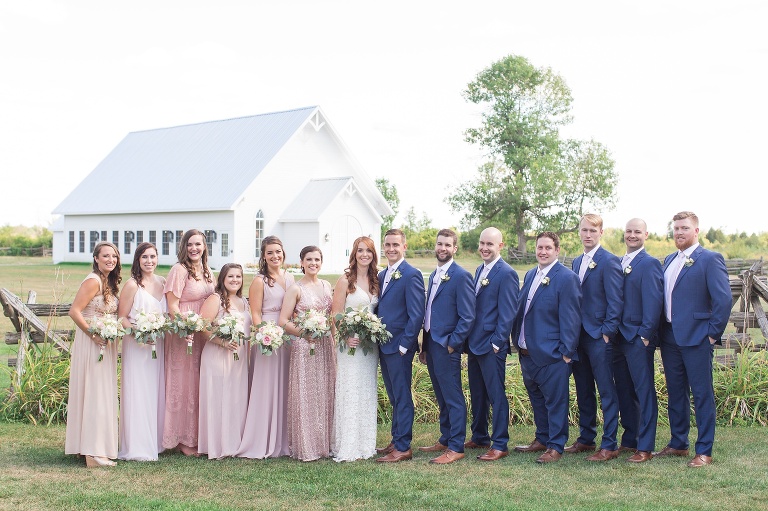 Ottawa Summer wedding at Stonefields Estate - wedding party portraits