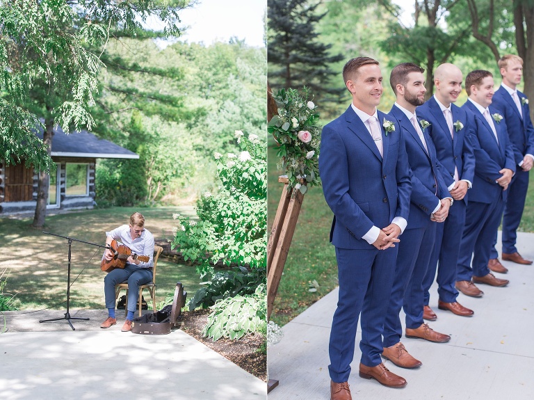 Ottawa Summer wedding at Stonefields Estate - wedding party portraits