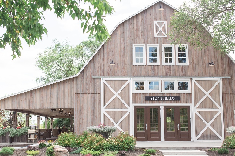 Ottawa Summer wedding at Stonefields Estate - stunning barn wedding reception 