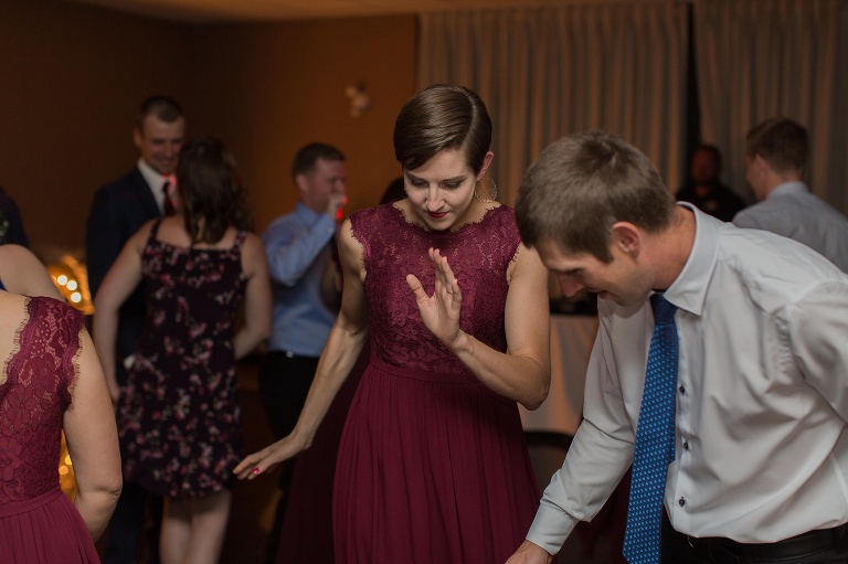 Perth Parkside Inn wedding - dancing at reception