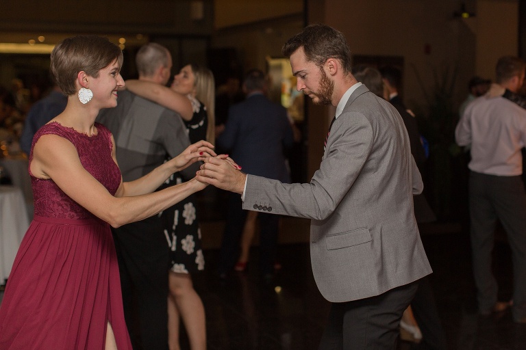 Perth Parkside Inn wedding - dancing at reception