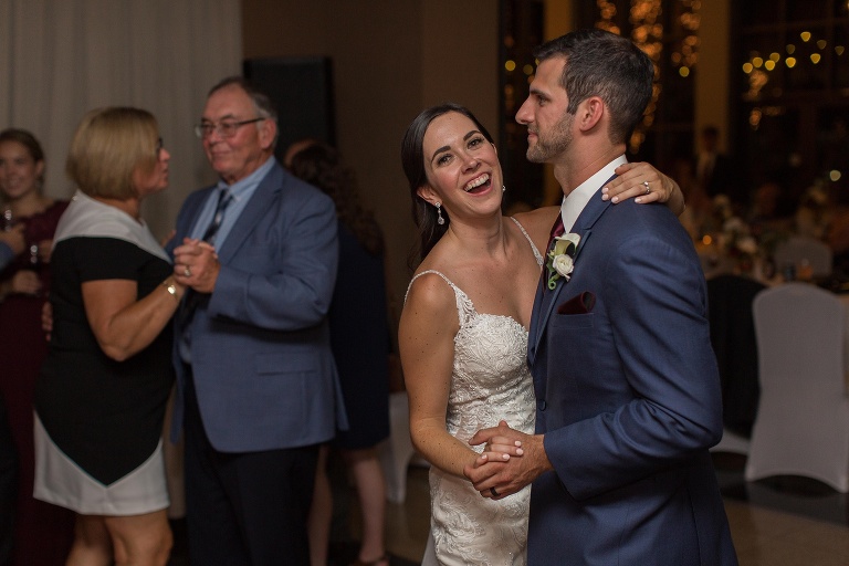 Perth Parkside Inn wedding - dancing at reception