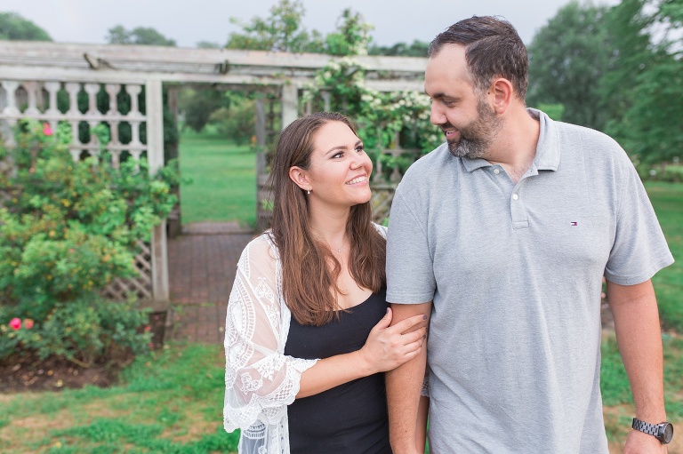 Summer Arboretum Ottawa engagement photo session