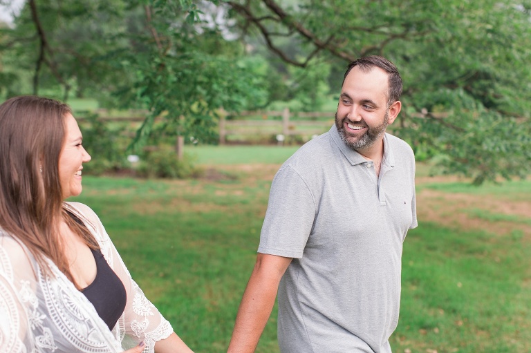 Summer Arboretum Ottawa engagement photo session