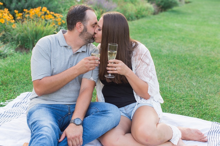 Summer Arboretum Ottawa engagement photo session