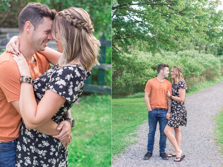 Pinheys Point Engagement session photos in ottawa