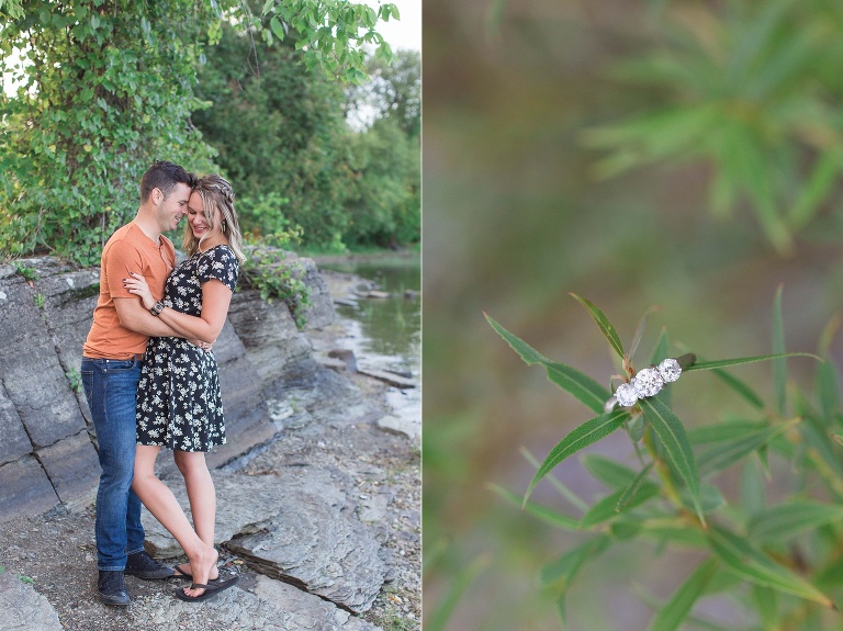 Pinheys Point Engagement session photos in ottawa